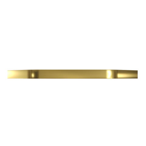 VANITY HANDLES - BRUSH GOLD