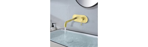 WALL MOUNTED TAPS